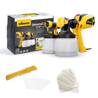 Wagner W 590 FLEXiO električni sustav za raspršivanje boje – 630 W, spremnik od 1300 ml/800 ml, za nanošenje boja na unutarnje i vanjske zidove, lakova i lazura 1