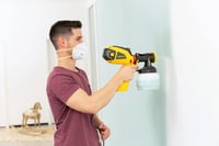 Wagner W 590 FLEXiO električni sustav za raspršivanje boje – 630 W, spremnik od 1300 ml/800 ml, za nanošenje boja na unutarnje i vanjske zidove, lakova i lazura 6