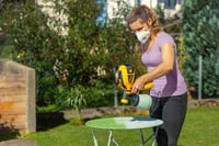Wagner W 590 FLEXiO električni sustav za raspršivanje boje – 630 W, spremnik od 1300 ml/800 ml, za nanošenje boja na unutarnje i vanjske zidove, lakova i lazura 8
