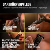 Aparat de tuns multifunctional Wahl All-in-One cu acumulator litiu pentru barbati – Masina de tuns parul si trimmer corporal 2