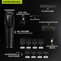 Aparat de tuns multifunctional Wahl All-in-One cu acumulator litiu pentru barbati – Masina de tuns parul si trimmer corporal 6