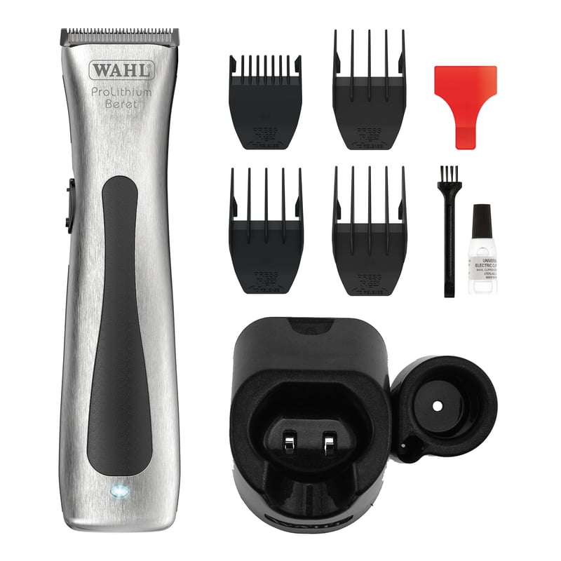 Wahl Beret Pro Lithium Trimmer Chrome – Mașină de tuns și conturat cu acumulator