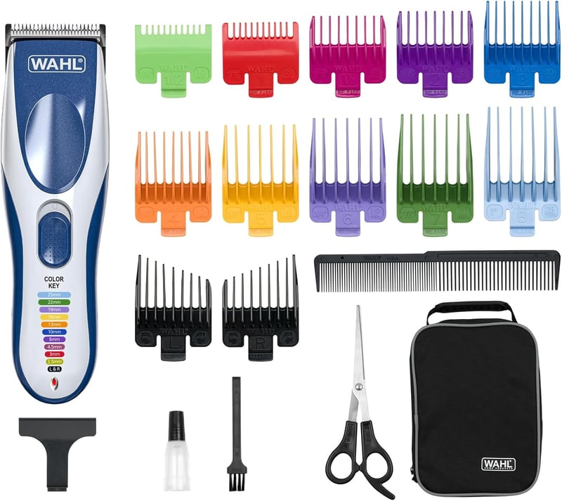 Wahl ColorPro Akkumulátoros Hajvágógép Kék-Ezüst Vezeték Nélküli