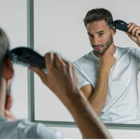 Mașină de tuns pentru bărbați Wahl Elite Pro cu fir și piepteni Secure-Fit 6