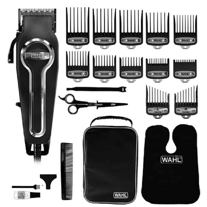 Mașină de tuns pentru bărbați Wahl Elite Pro cu fir și piepteni Secure-Fit