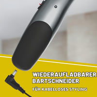 Set Wahl Groomsman cu acumulator pentru tuns barba și părul din nas, trimmer de precizie 8