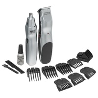 Set Wahl Groomsman cu acumulator pentru tuns barba și părul din nas, trimmer de precizie 3