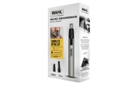 Wahl Micro Groomsman 2 v 1 detailný zastrihávač s umývateľnými hlavicami – precízny zastrihávač brady a telového ochlpenia 5