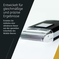 Aparat de ras cu acumulator Wahl Moser Mobile Shaver - Bărbierit ultra-precis, utilizare fără fir 3