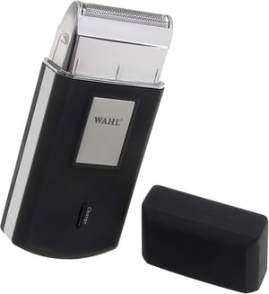 Aparat de bărbierit electric cu acumulator pentru bărbați Wahl Mobile Shaver, cu sită flexibilă — cutie îndoită, produs utilizat (stare: vezi poza 2)