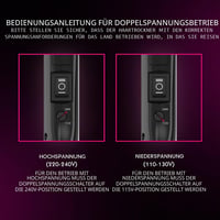 Uscător de păr de călătorie pliabil Wahl cu accesorii - Uscător compact portabil pentru călătorii 5