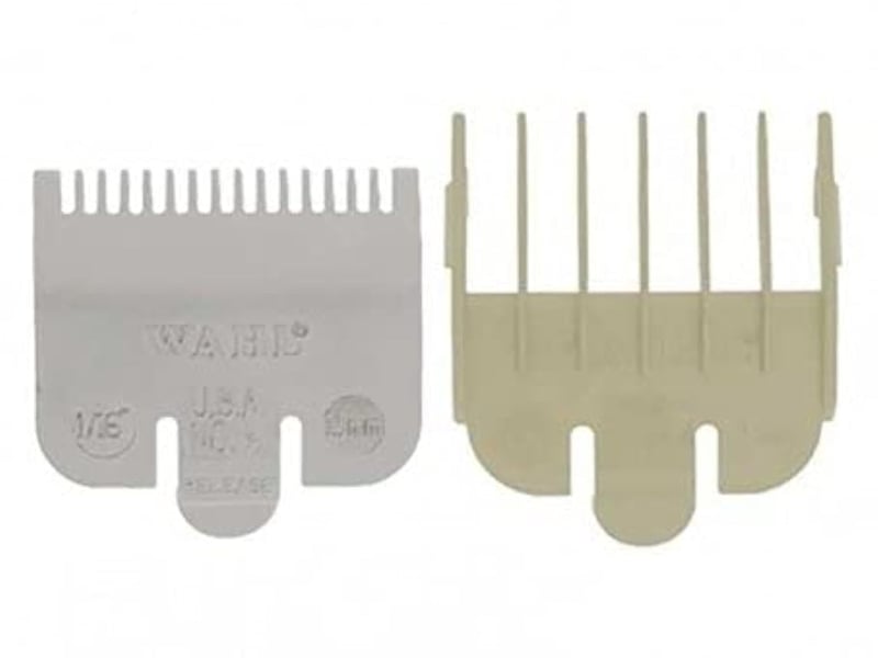 Set de piepteni înălțătoare pentru mașini de tuns Wahl, 1,5–4,5 mm, pentru mașini de tuns #0,5 și #1,5