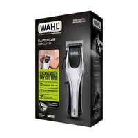 Mașină de tuns profesională cu acumulator Wahl Rapid Clip pentru bărbați, cu levier de reglare, fără fir 9