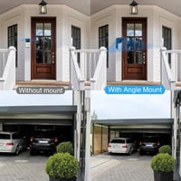 WAHXIYUG Állítható Szögű Fali Tartó Ring Video Doorbell 1/2/3/4 Generációhoz - Csengő Rögzítő Konzol Szögbeállító Kit 5