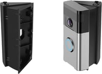 WAHXIYUG Állítható Szögű Fali Tartó Ring Video Doorbell 1/2/3/4 Generációhoz - Csengő Rögzítő Konzol Szögbeállító Kit 4