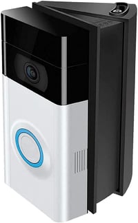 WAHXIYUG Állítható Szögű Tartókonzol Ring Video Doorbell 1/2/3/4 Csengőhöz - 30-55 Fokos Dőlésszög Beállító Szerelő Adapter 1