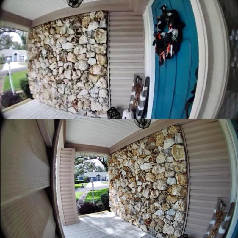 WAHXIYUG Állítható Szögű Tartókonzol Ring Video Doorbell 1/2/3/4 Csengőhöz - 30-55 Fokos Dőlésszög Beállító Szerelő Adapter