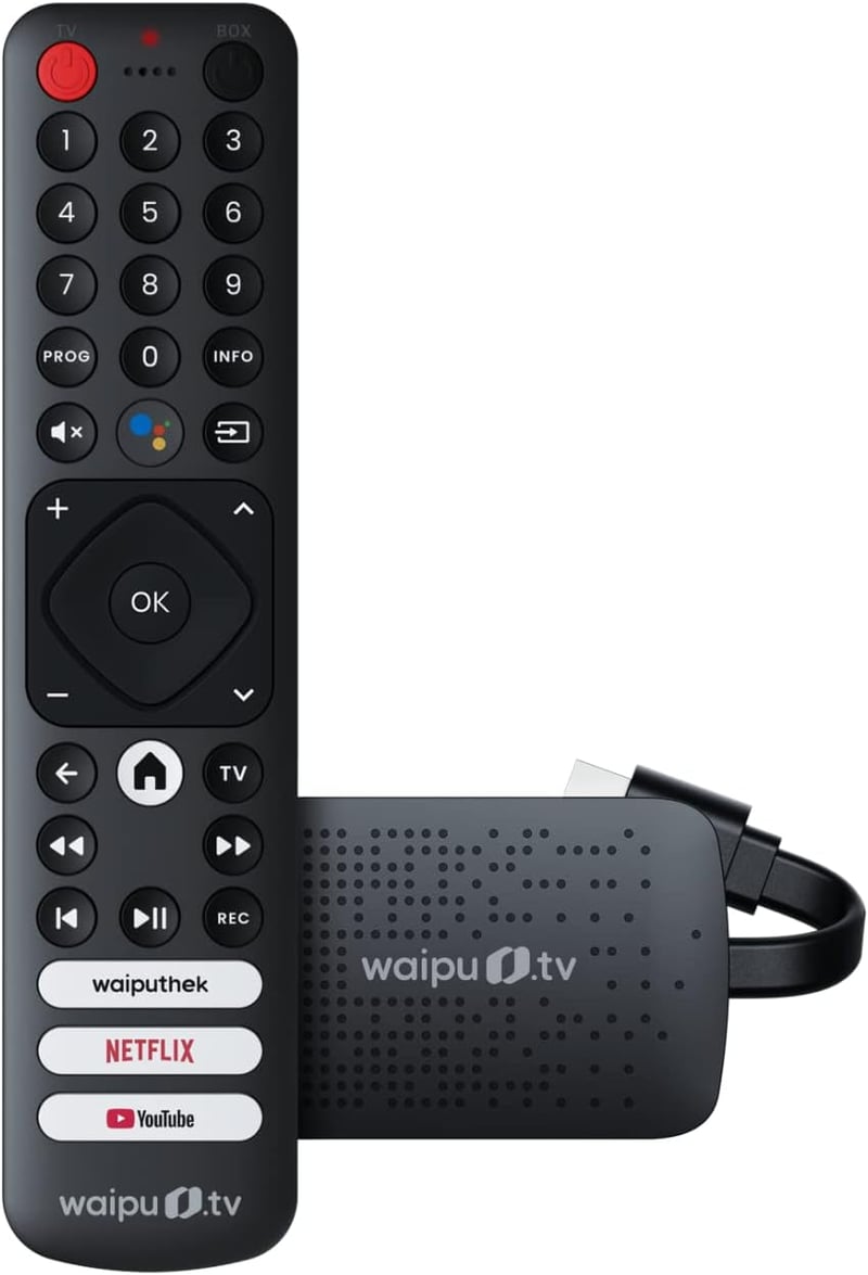 waipu.tv 4K Stick (1. gen.) HDMI, HDR, Dolby Atmos + 3 hónapos csomag (300 csatorna)