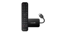 Stick waipu.tv (generația a 2-a) cu telecomandă și iluminare de fundal, WiFi, LAN, HDMI, 4K, HDR10+, Dolby Atmos, voucher pe 3 luni cu 300 de canale TV și 40.000 de filme 1
