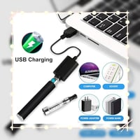 Waitahug eGo-T 1100mAh Vape Starter Kit 2db Fekete és Lila E-Cigaretta Akkumulátor 3