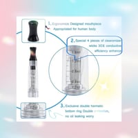 Waitahug eGo-T 1100mAh Vape Starter Kit 2db Fekete és Lila E-Cigaretta Akkumulátor 4