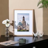 Ramă foto din lemn Walasis cu passepartout 30x40 cm - Ramă foto cu ramă de lemn 5