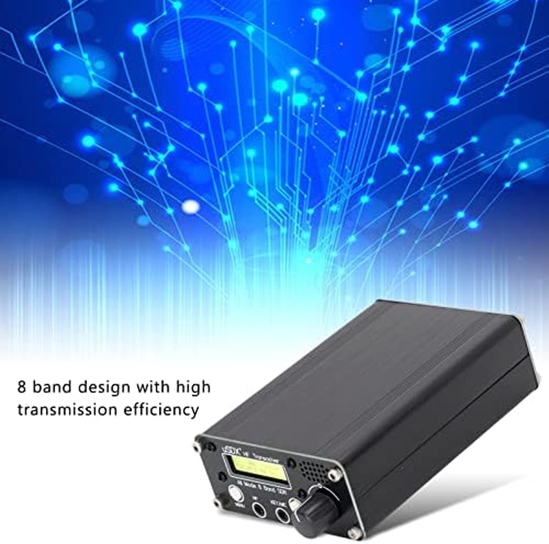 Walfront 8 sávos rádió adó-vevő LCD kijelzővel HF SSB QRP rövidhullám USB LSB CW AM FM