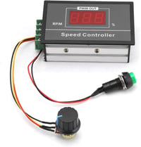 Walfront PWM DC motor fordulatszabályzó 6-60V 12V 24V 36V 48V 30A fokozatmentes start-stop kapcsoló 1