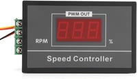 Walfront PWM DC motor fordulatszabályzó 6-60V 12V 24V 36V 48V 30A fokozatmentes start-stop kapcsoló 7