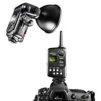 Set Declanșator Flash Radio Walimex Pro USB Plus - Set Telecomandă Radio Operator pentru Blitz de Studio 6