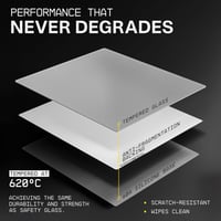 Wallhack SP-004 XL Üveg Gamer Egérpad 49x43cm - Professzionális Esport Mousepad Fehér 5