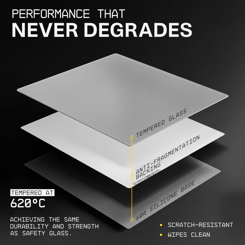 Wallhack SP-004 XL Üveg Gamer Egérpad 49x43cm - Professzionális Esport Mousepad Fehér
