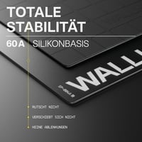 Wallhack SP-004A Üveg Gamer Egérpad 390×450mm Fekete - Gyors Csúszás és Kontroll 7