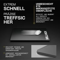 Wallhack SP-004A Üveg Gamer Egérpad 390×450mm Fekete - Gyors Csúszás és Kontroll 3