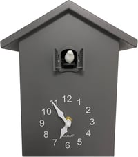 WALPLUS Vintage Kakukk Falióra Szürke Ingás Elemmel Működő Hangerő Szabályozható Kakukkszóval Nappali Iroda Dekoráció 3