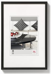 walther design AJ070B Chair hliníkový rám na fotky 50 x 70 cm čierny na stenu alebo na stôl 1