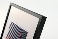 Hliníkový rám na obrazy walther design AJ220D 20x20 cm s paspartou z ocele 6