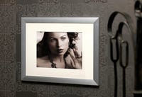 Hliníkový rám na obrazy Walther Design Aluline strieborný 21x30 cm (DIN A4) - kovový fotorámik AL130S 4