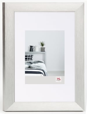 Walther Design Aluline aluminijski okvir za slike srebrni 21x30 cm (DIN A4) - AL130S metalni okvir za fotografije