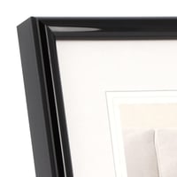 walther design Galeria KB070H műanyag képkeret 50x70 cm fekete 2