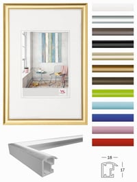 walther design KP460W Trendstyle fotorámik biely 40x60 cm plastový rám 2