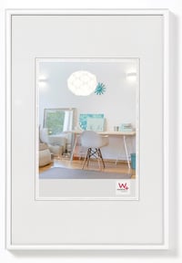 walther design New Lifestyle KV835W plastični okvir za slike bijeli 28 x 35 cm 1