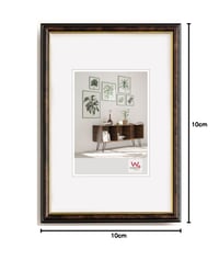 Fotorámik Walther Design Smell vo farbe vlašského orecha, so zlatým vnútorným rámom, 30 x 40 cm, plastový rám na fotografie 5