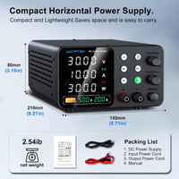 WANPTEK POWER 30V 10A Laboratóriumi Tápegység USB Töltéssel OCP Védelemmel 6