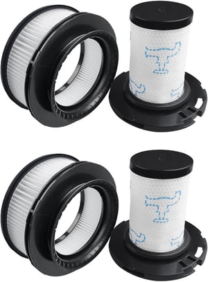 Set 4 filtre de schimb pentru aspirator Rowenta X-Force Flex 11.60 12.60 14.60 15.60 Animal RH9878 RH9898 RH9958 RH99F1 ZR009007 ZR009008 ZR0090