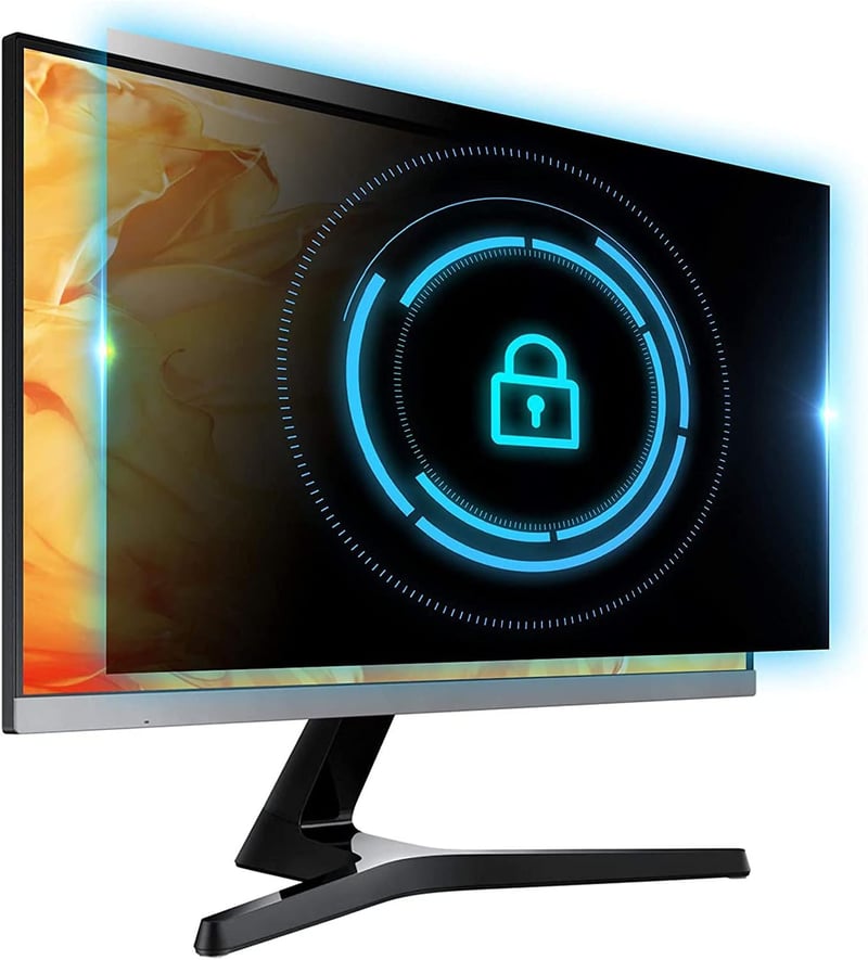Warimii 24 hüvelykes monitor adatvédelmi szűrő kékfény szűrővel