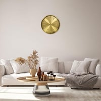 Warminn Csendes Falióra 30 cm Fekete Modern Quartz Elemmel Működő 2