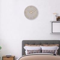 Ceas de perete din MDF Warminn, silențios, design modern, 30 cm, decor pentru living și dormitor 2