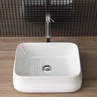 Waschbecken24 Kerámia Mosdótál Vendégmosdó 46x36x14 cm 2