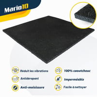 Mosógép Gumi Alátét Csúszásgátló Könnyen Vágható 60x60 cm Rezgéscsillapító Szőnyeg 4